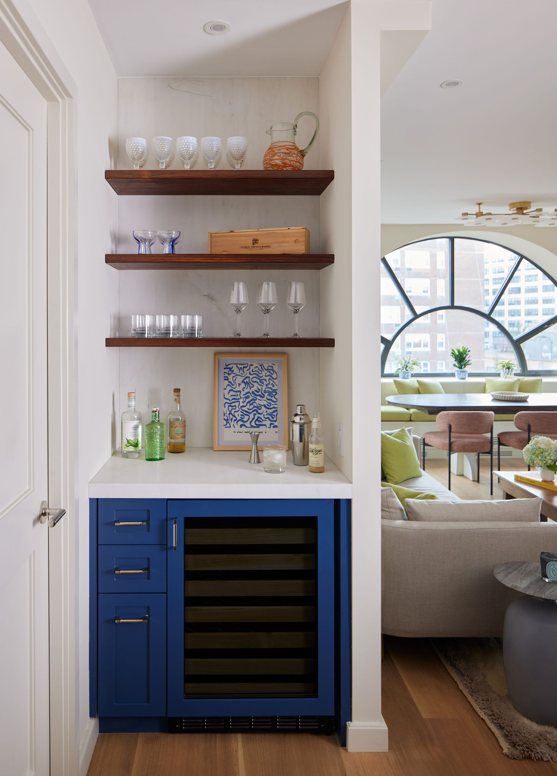 A bright Soho terrace apartment interior